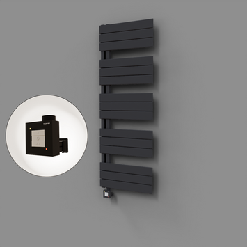 - Sirius Dekoratif Elektrikli Havlupan 500x1400 Koyu Antrasit (KTX1 Termostat) 600W  - Sirius Dekoratif Elektrikli Havlupan 500x1400 Koyu Antrasit (KTX1 Termostat) 600W