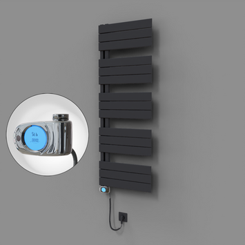 - Sirius Dekoratif Elektrikli Havlupan 500x1400 Koyu Antrasit (Musa Termostat) 600W  - Sirius Dekoratif Elektrikli Havlupan 500x1400 Koyu Antrasit (Musa Termostat) 600W