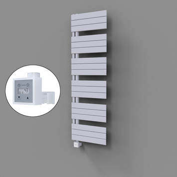 - Sirius Dekoratif Elektrikli Havlupan 500x1640 Beyaz (KTX3 Termostat) 1000W  - Sirius Dekoratif Elektrikli Havlupan 500x1640 Beyaz (KTX3 Termostat) 1000W