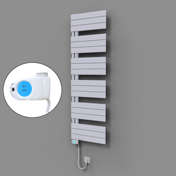 Radiva - Sirius Dekoratif Elektrikli Havlupan 500x1640 Beyaz (Musa Termostat) 900W