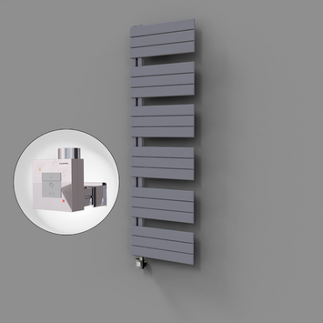 - Sirius Dekoratif Elektrikli Havlupan 500x1640 Gri (KTX1 Termostat) 1000W  - Sirius Dekoratif Elektrikli Havlupan 500x1640 Gri (KTX1 Termostat) 1000W