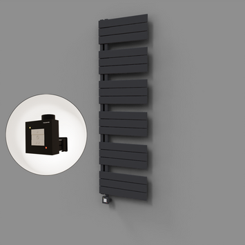 - Sirius Dekoratif Elektrikli Havlupan 500x1640 Koyu Antrasit (KTX1 Termostat) 1000W  - Sirius Dekoratif Elektrikli Havlupan 500x1640 Koyu Antrasit (KTX1 Termostat) 1000W