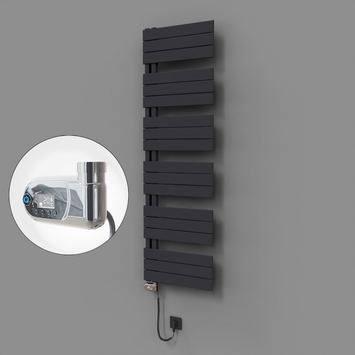 - Sirius Dekoratif Elektrikli Havlupan 500x1640 Koyu Antrasit (Thesis Termostat) 900W  - Sirius Dekoratif Elektrikli Havlupan 500x1640 Koyu Antrasit (Thesis Termostat) 900W