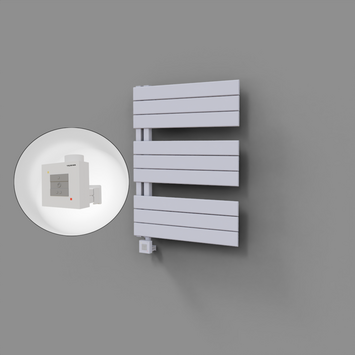 - Sirius Dekoratif Elektrikli Havlupan 600x800 Beyaz (KTX1 Termostat) 600W  - Sirius Dekoratif Elektrikli Havlupan 600x800 Beyaz (KTX1 Termostat) 600W