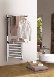 Stendy Elegance Exclusive Design Towel Warmer 580x905 Chrome - Thumbnail