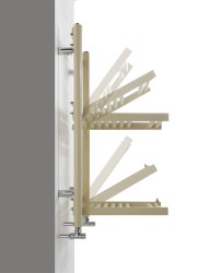 Stendy Exclusive Design Towel Warmer 512x1747 White - Thumbnail