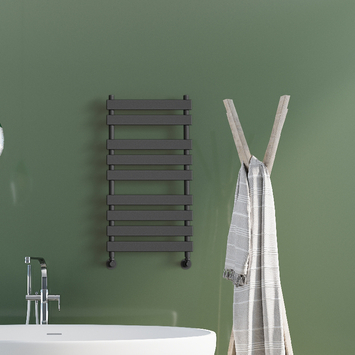 Radiva - Tahiti Decorative Towel Warmer 500x1300 Anthracite Radiva - Tahiti Decorative Towel Warmer 500x1300 Anthracite