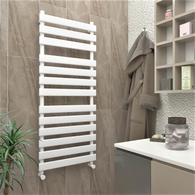 Tahiti Decorative Towel Warmer 500x1300 White