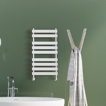Radiva - Tahiti Decorative Towel Warmer 500x1300 White Radiva - Tahiti Decorative Towel Warmer 500x1300 White