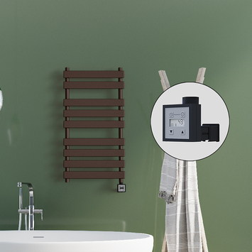 - Tahiti Electric Towel Warmer 500x1300 Antique Copper Ktx3 300 W  - Tahiti Electric Towel Warmer 500x1300 Antique Copper Ktx3 300 W