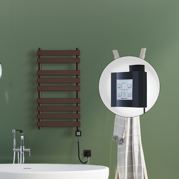  - Tahiti Electric Towel Warmer 500x1300 Antique Copper Ktx4 300 W (Spiral Cable)