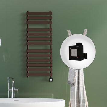 Radiva - Tahiti Electric Towel Warmer 500x950 Antique Copper Ktx1 200 W
