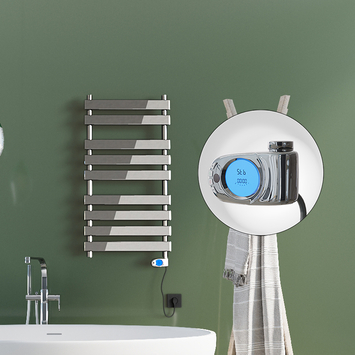 Radiva - Tahiti Sèche Serviettes Electrique 600 Watt 500x1300 Chrome (Thermostat Musa) Radiva - Tahiti Sèche Serviettes Electrique 600 Watt 500x1300 Chrome (Thermostat Musa)