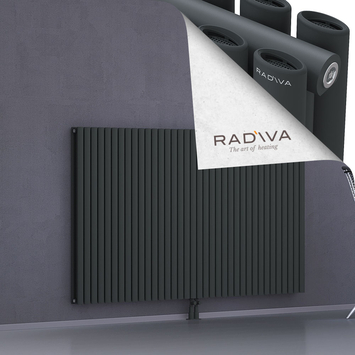 Tano Aluminium Radiator 1200x2080 Dark Anthracite - Thumbnail