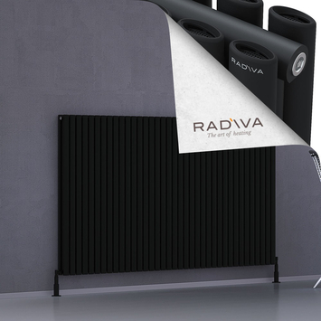 Tano Aluminium Radiator 1200x2138 Black - Thumbnail