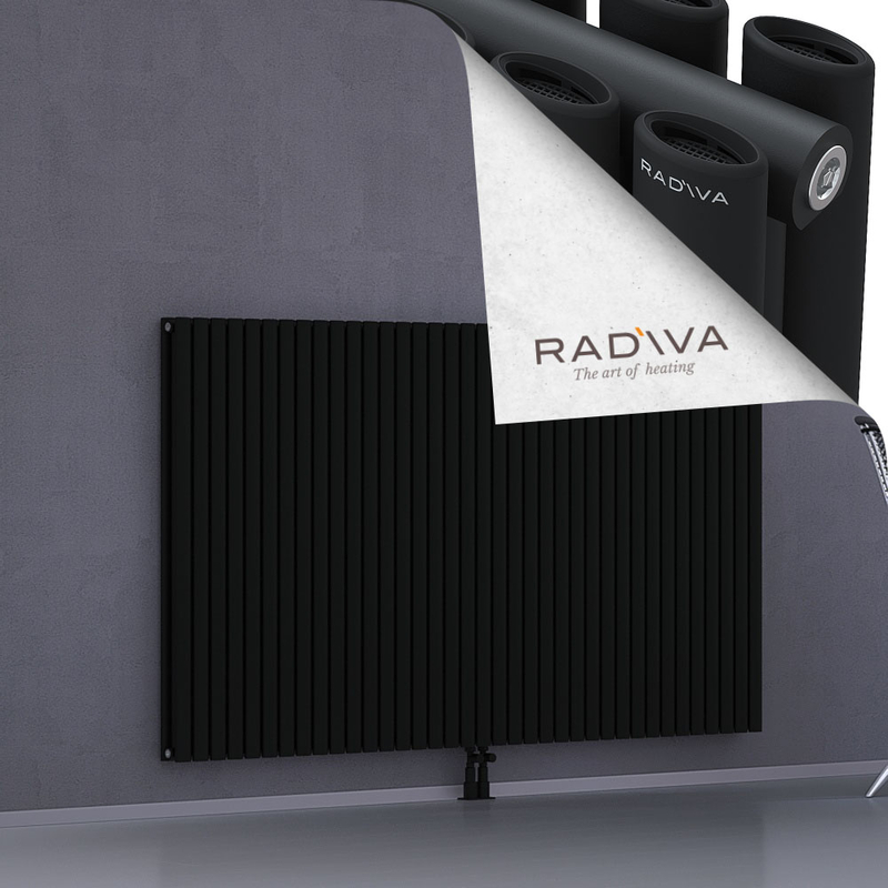 Tano Aluminium Radiator 1200x2138 Black
