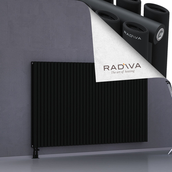 Tano Aluminium Radiator 1200x2138 Black - Thumbnail
