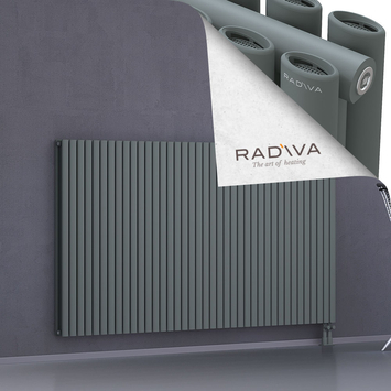 Tano Aluminium Radiator 1200x2254 Anthracite - Thumbnail