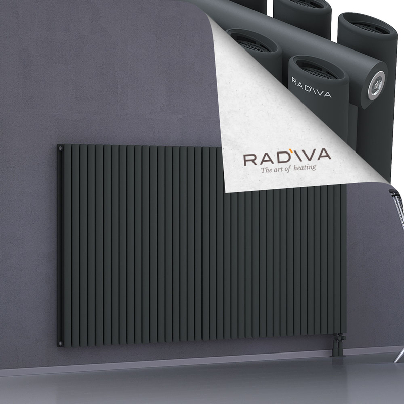 Tano Aluminium Radiator 1200x2254 Dark Anthracite