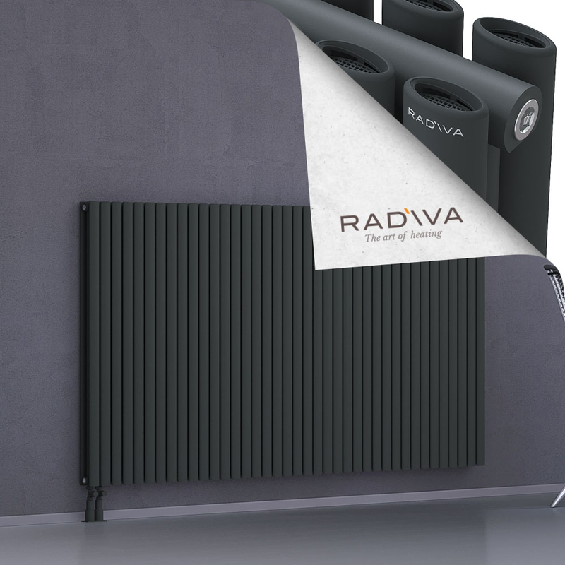 Tano Aluminium Radiator 1200x2254 Dark Anthracite