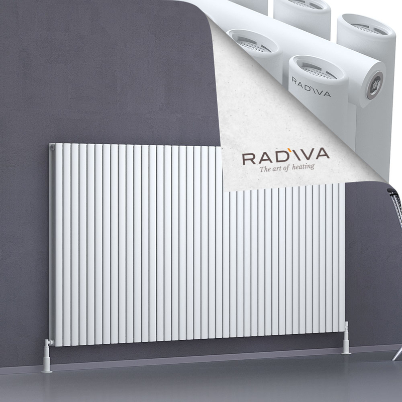 Tano Aluminium Radiator 1200x2312 White