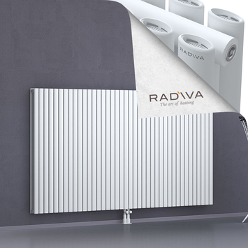 Tano Aluminium Radiator 1200x2312 White - Thumbnail