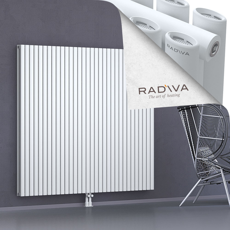 Tano Aluminium Radiator 1600x1848 White