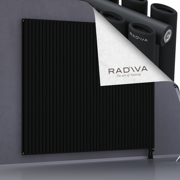 Tano Aluminium Radiator 1800x2312 Black - Thumbnail