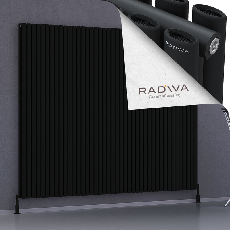 Tano Aluminium Radiator 1800x2428 Black