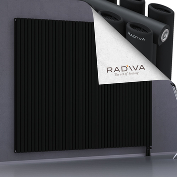 Tano Aluminium Radiator 1800x2428 Black - Thumbnail