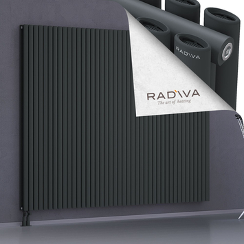 Tano Aluminium Radiator 1800x2428 Dark Anthracite - Thumbnail