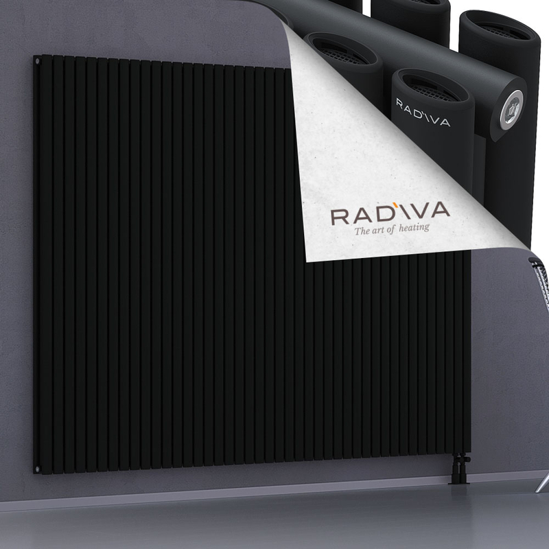 Tano Aluminium Radiator 1800x2486 Black