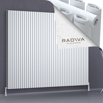 Tano Aluminium Radiator 1800x2486 White - Thumbnail