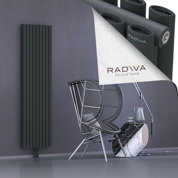 Tano Aluminium Radiator 1800x514 Dark Anthracite - Thumbnail