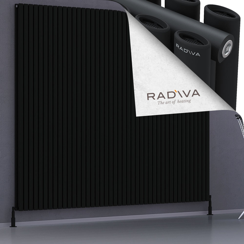 Tano Aluminium Radiator 2000x2486 Black