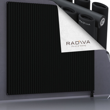 Tano Aluminium Radiator 2000x2486 Black - Thumbnail