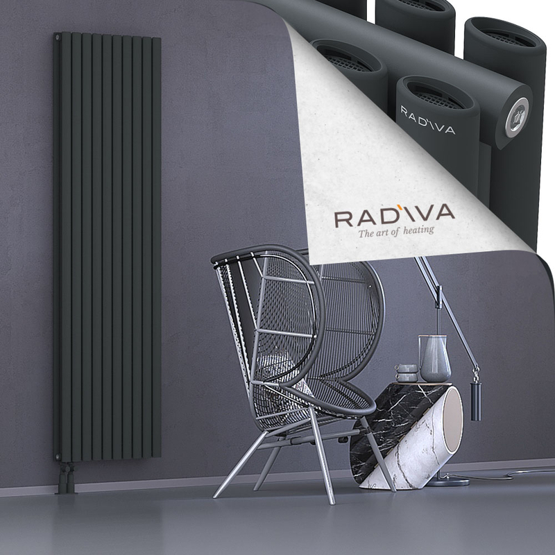 Tano Aluminium Radiator 2000x572 Dark Anthracite