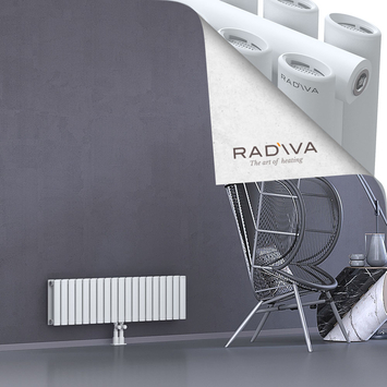 Tano Aluminium Radiator 300x1094 White - Thumbnail