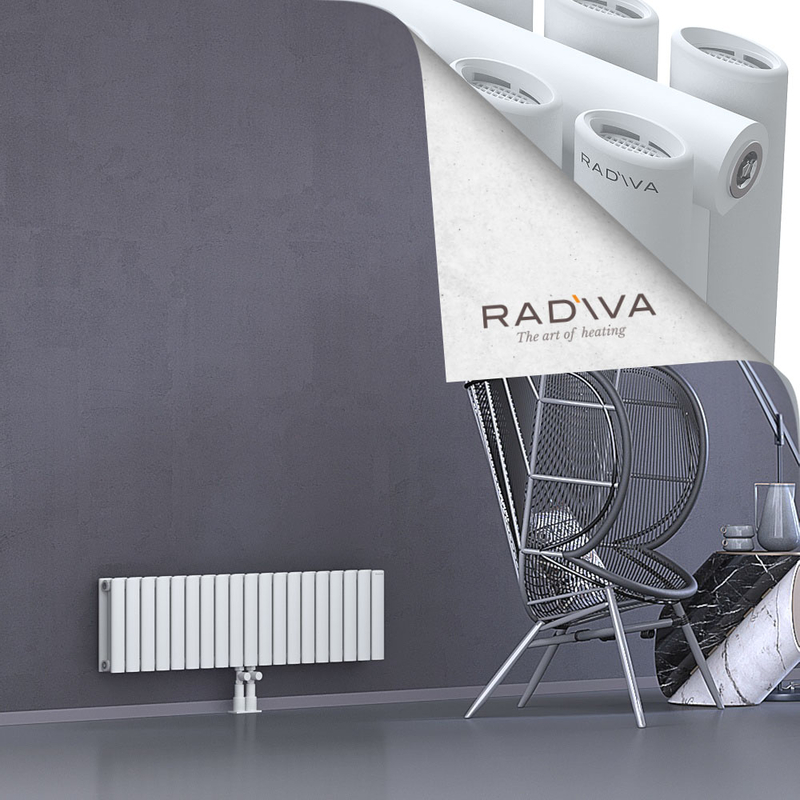 Tano Aluminium Radiator 300x1094 White