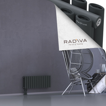 Tano Alüminyum Radyatör 300x804 Koyu Antrasit - Thumbnail