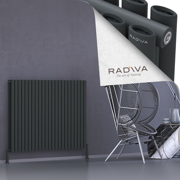 Radiva - Tano Radiateur En Aluminium 1000x1326 Anthracite Foncé