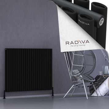 Radiva - Tano Radiateur En Aluminium 1000x1326 Noir