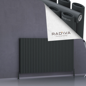 Radiva - Tano Radiateur En Aluminium 1000x2022 Anthracite Foncé