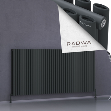Radiva - Tano Radiateur En Aluminium 1000x2370 Anthracite Foncé