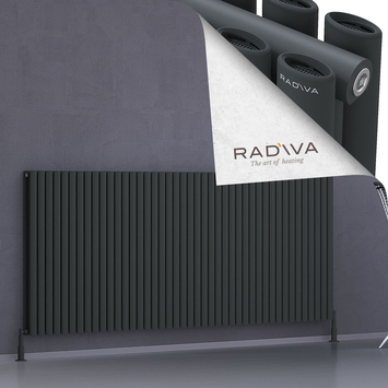 Radiva - Tano Radiateur En Aluminium 1000x2486 Anthracite Foncé