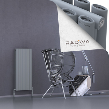 Radiva - Tano Radiateur En Aluminium 1000x456 Gris