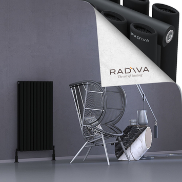 Radiva - Tano Radiateur En Aluminium 1000x572 Noir