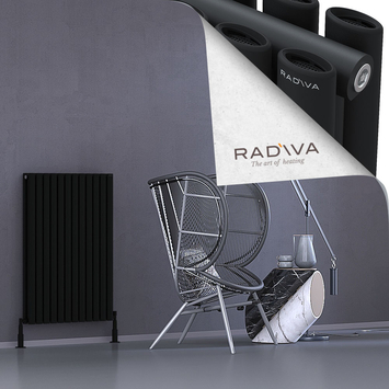 Radiva - Tano Radiateur En Aluminium 1000x688 Noir