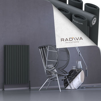 Radiva - Tano Radiateur En Aluminium 1000x746 Anthracite Foncé