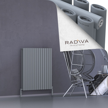Radiva - Tano Radiateur En Aluminium 1000x862 Gris